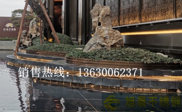 花池异形包边304jy官网入口别墅小区专用