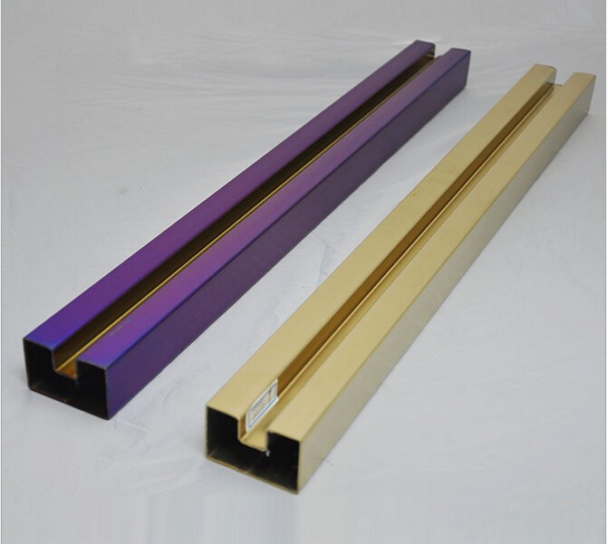 彩色jy官网入口矩型凹槽管