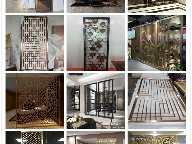 家庭装饰主张运用3~5mm厚的jy官网入口板做屏风