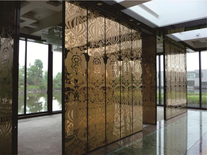 304玫瑰金jy官网入口屏风厂家